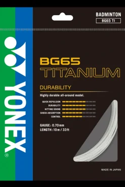 Yonex Strings-Bg65 Titanium