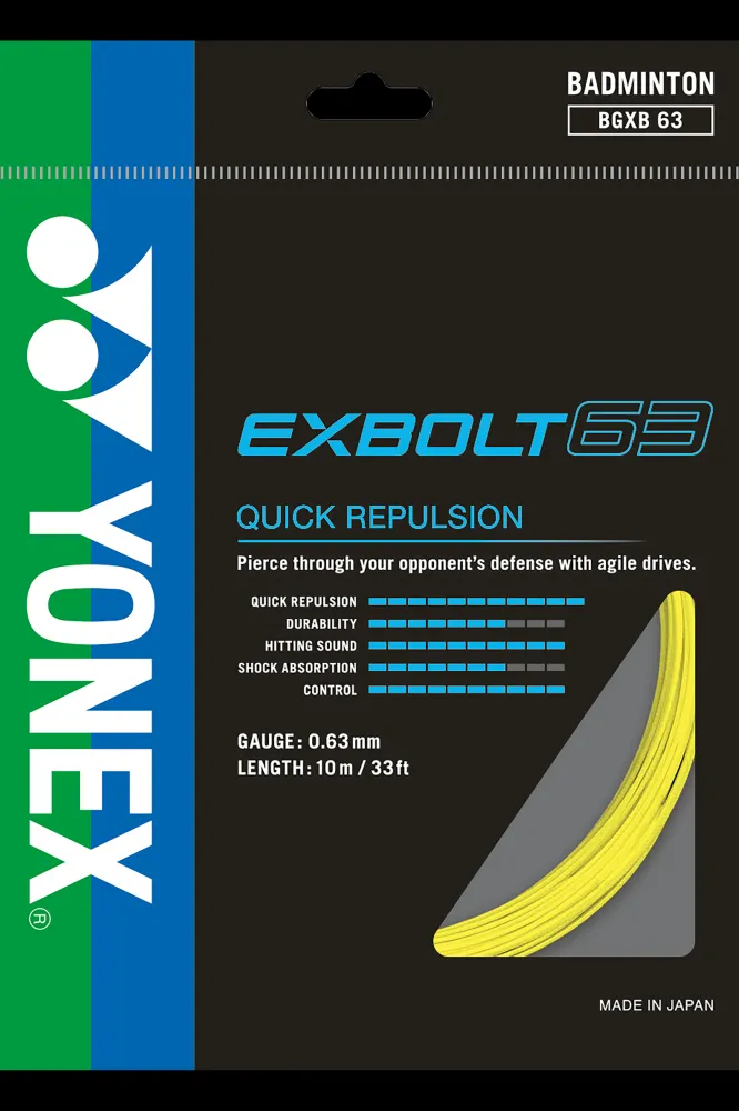 Yonex Strings-Exbolt 63