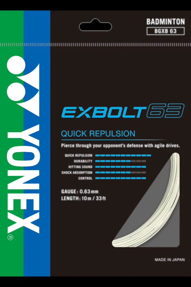 Yonex Strings-Exbolt 63